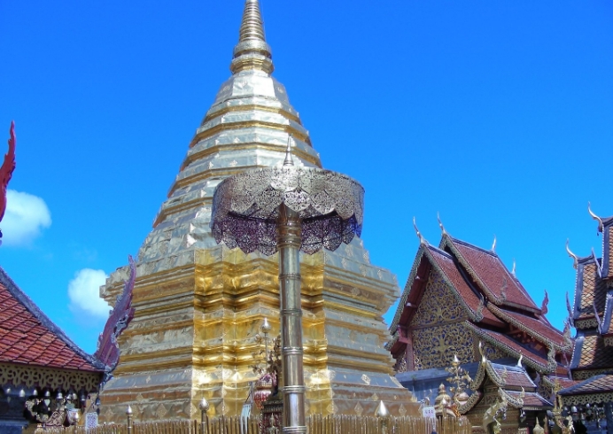 タイの寺院の写真